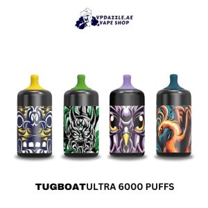 TUGBOAT ULTRA 6000 PUFFS Disposable Vape In UAE