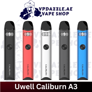 Uwell Caliburn A3 Pod System Rechargeable Vape Buy in UAE Dubai Shop
