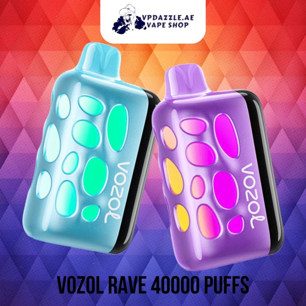 Vozol Rave 40000 Puffs 20MG and 50MG Nicotine
