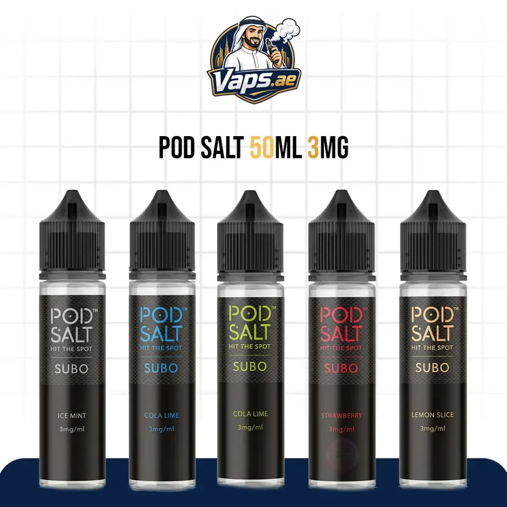 Pod Salt E-Liquid | Subo E-Juice 50ml 3mg