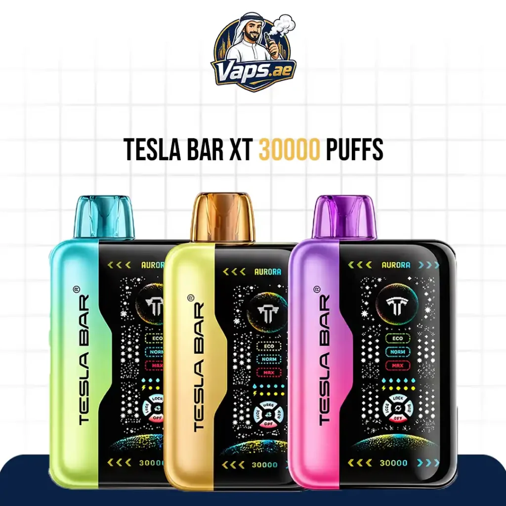 Tesla Bar XT 30000 Puffs disposable vape UAE