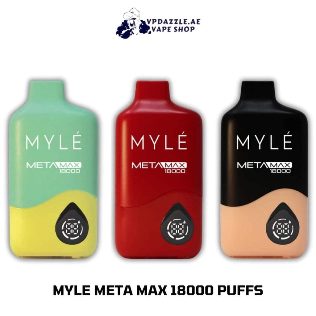 Myle Meta Max 18000 Puffs Disposable Vape In Dubai
