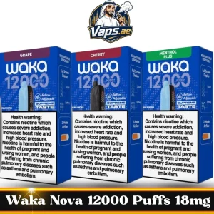 Waka Nova 12000 Puffs 18mg Disposable Vape