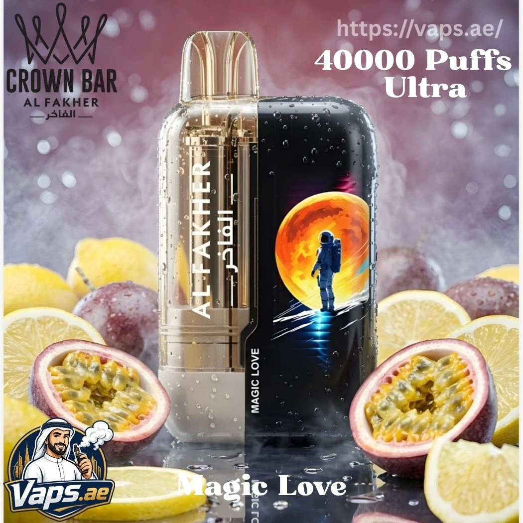 AL Fakher Crown Bar Ultra 40000 Puffs Magic Love