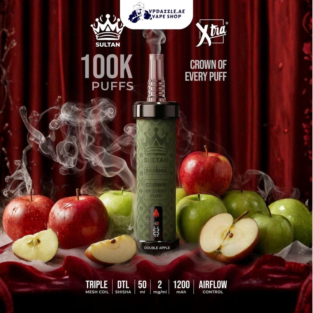 Sultan Shisha Double Apple 100k Puffs