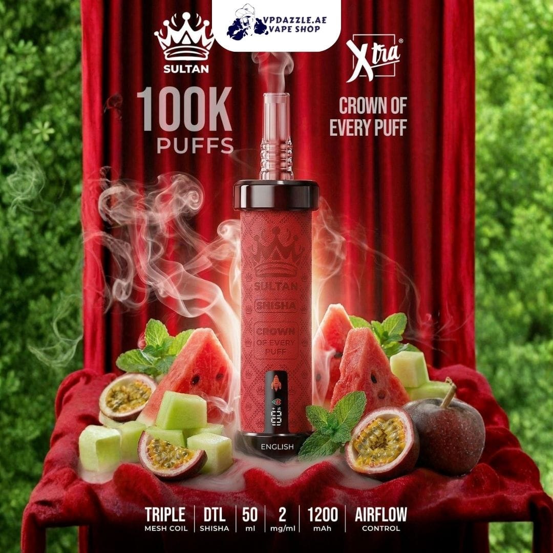 Sultan Shisha English 100k Puffs