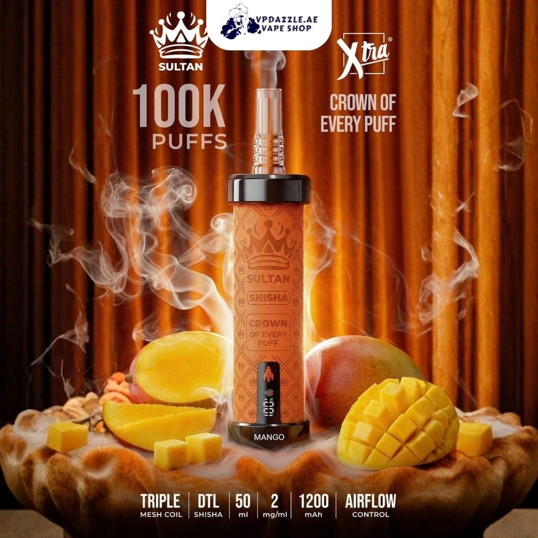 Sultan Shisha Mango 100k Puffs