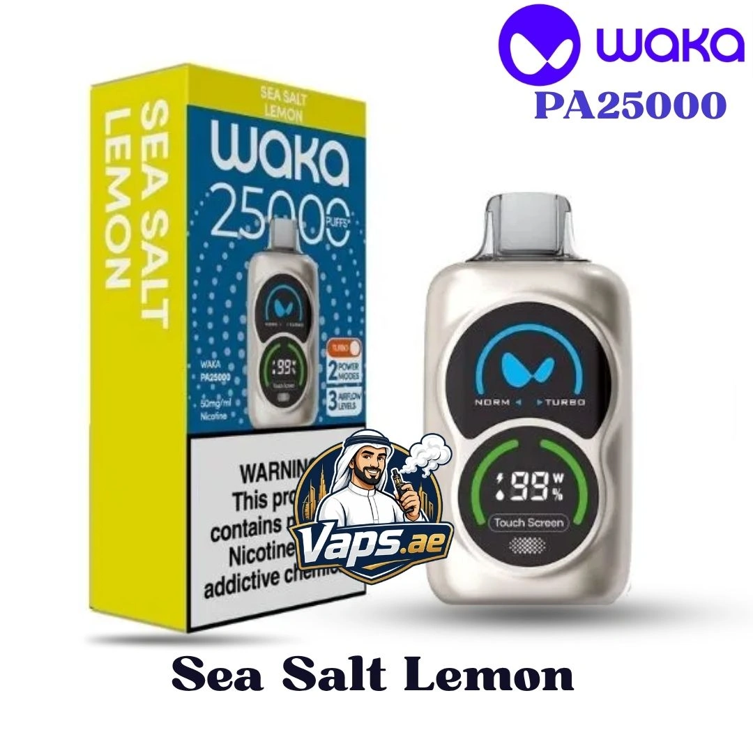 Waka PA25000 Puffs Sea Salt Lemon