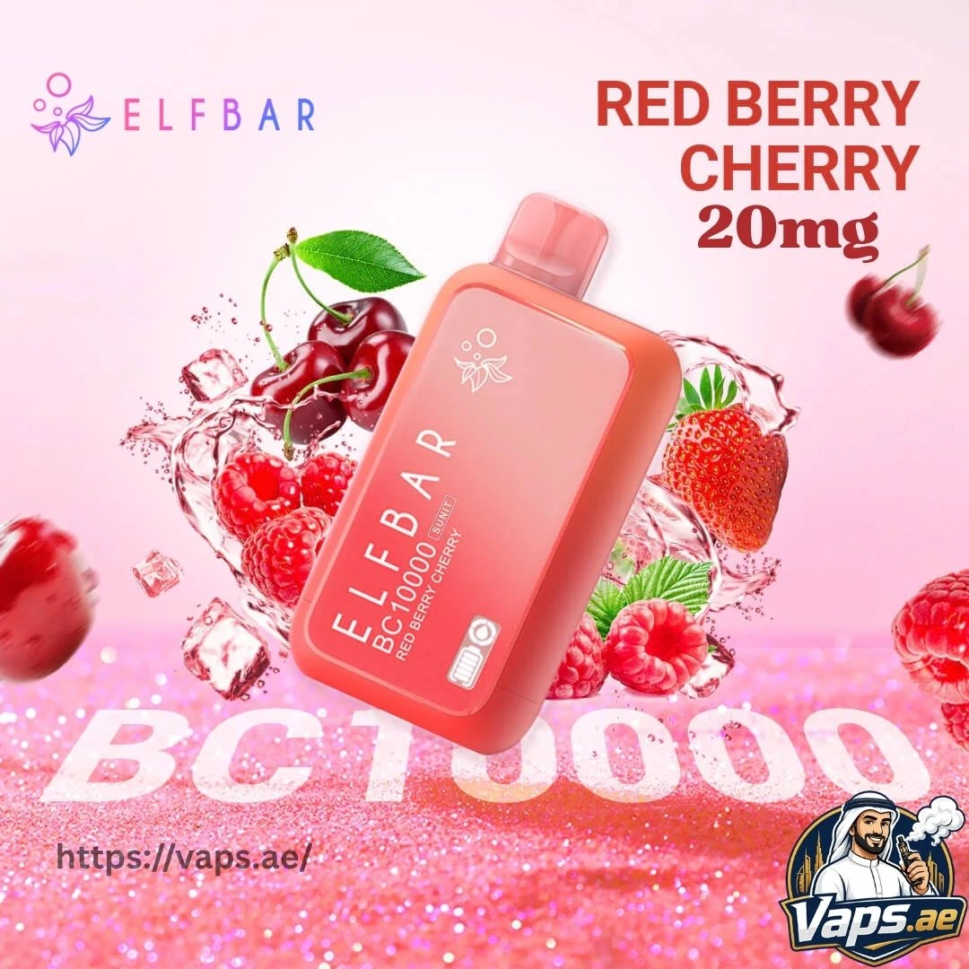 Elfbar BC 10000 Puffs 20mg Red Berry Cherry