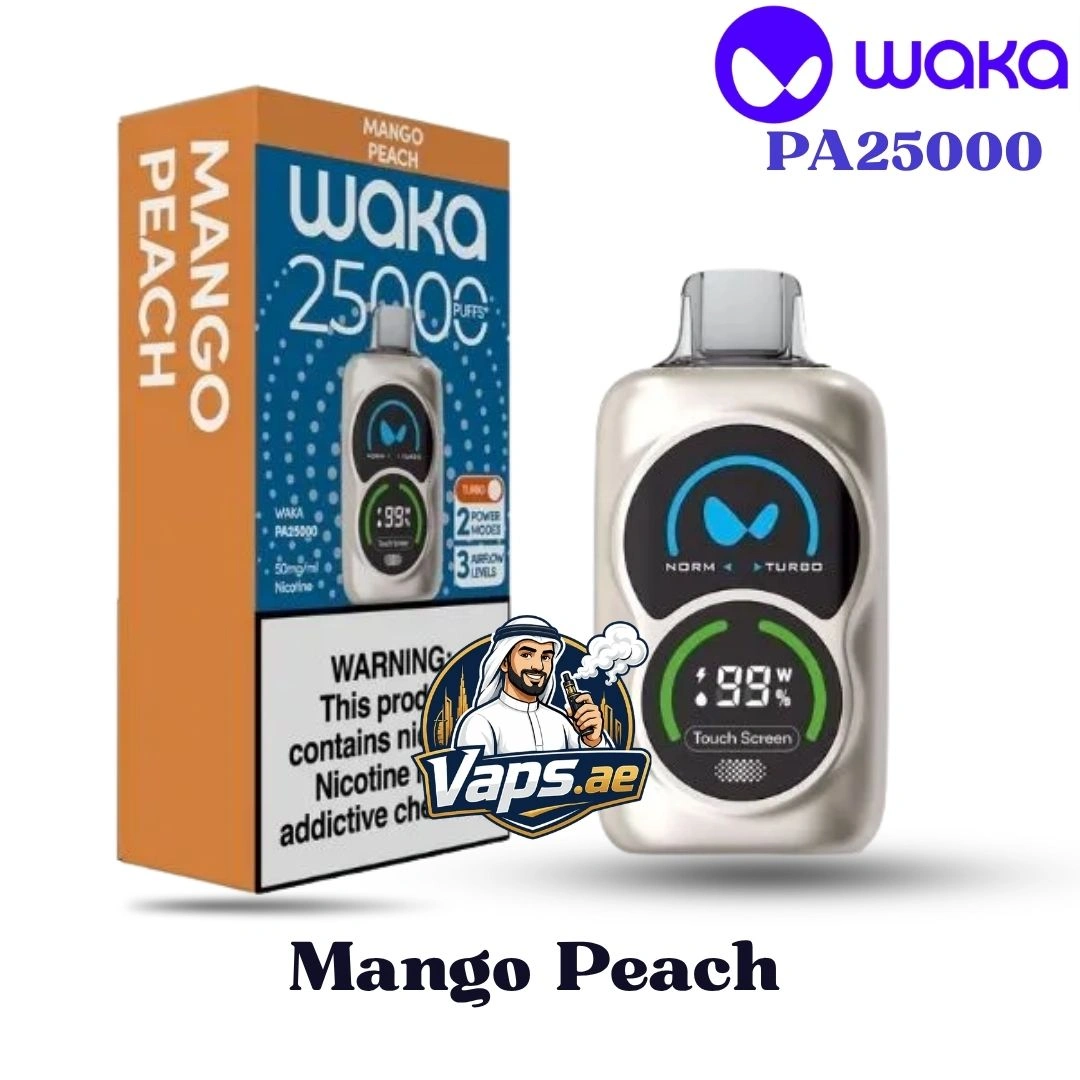 Waka PA25000 Puffs Mango Peach