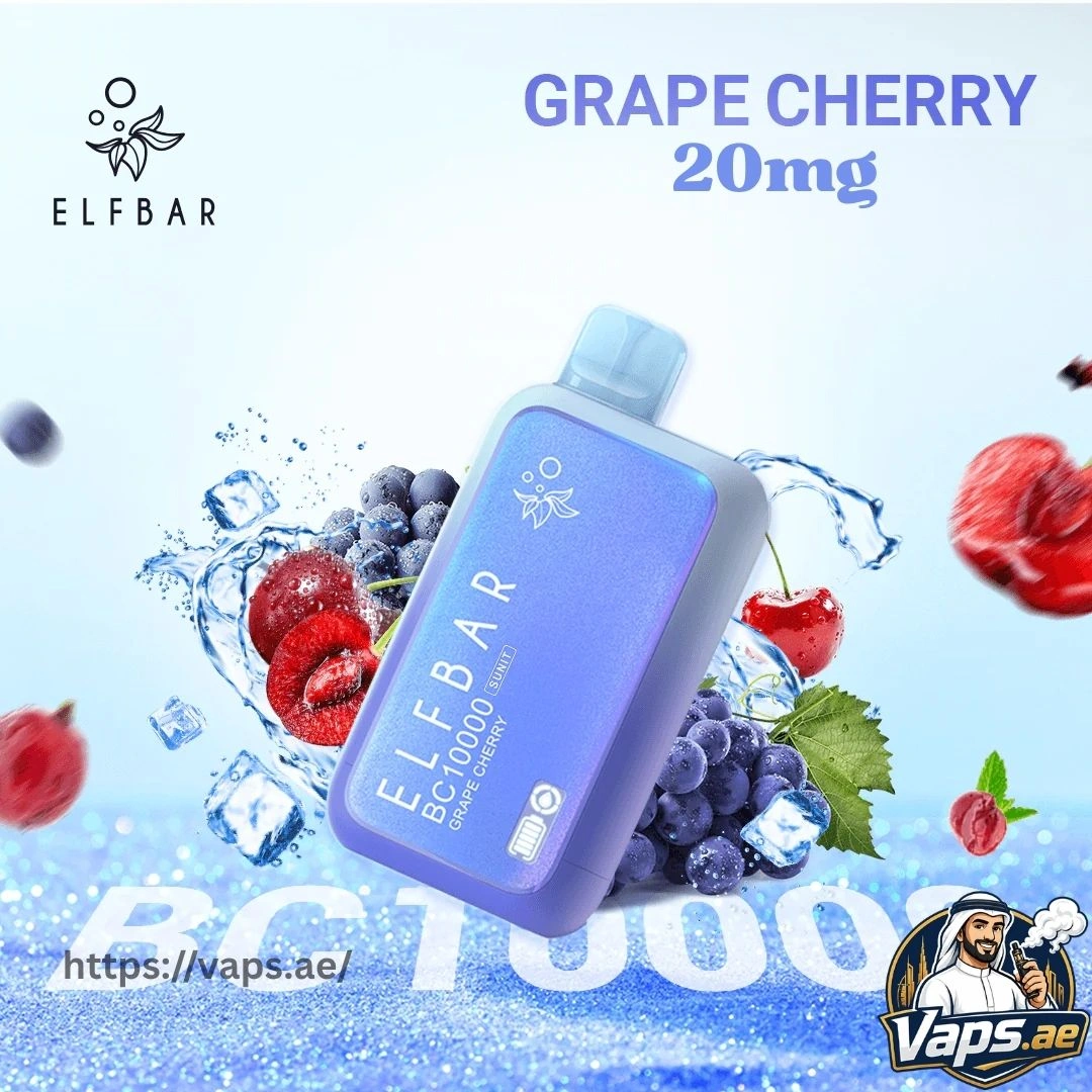 Elfbar BC 10000 Puffs 20mg Grape Cherry