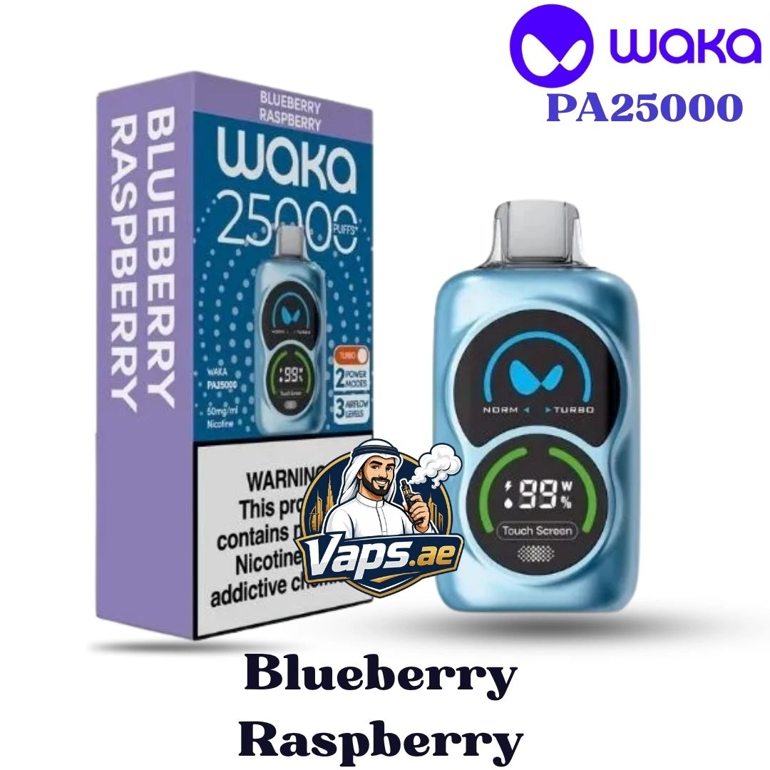 Waka PA25000 Puffs Blueberry Raspberry
