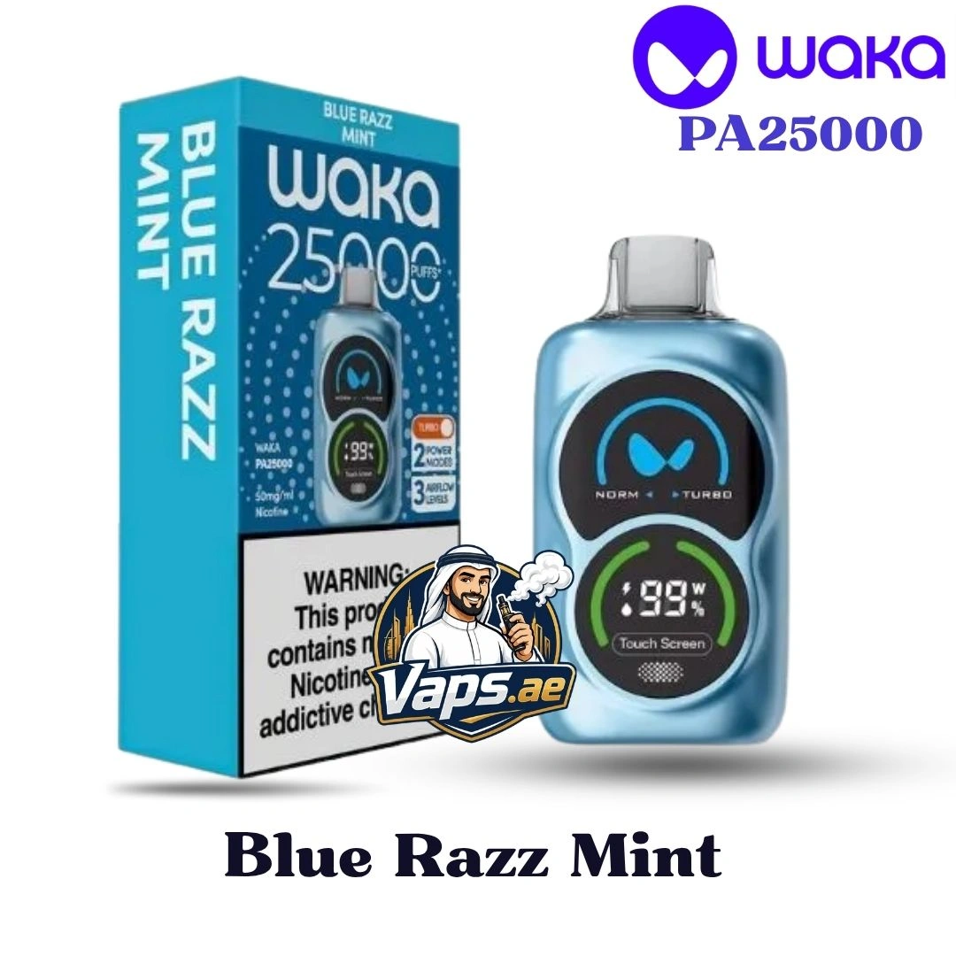 Waka PA25000 Puffs Blue Razz Mint