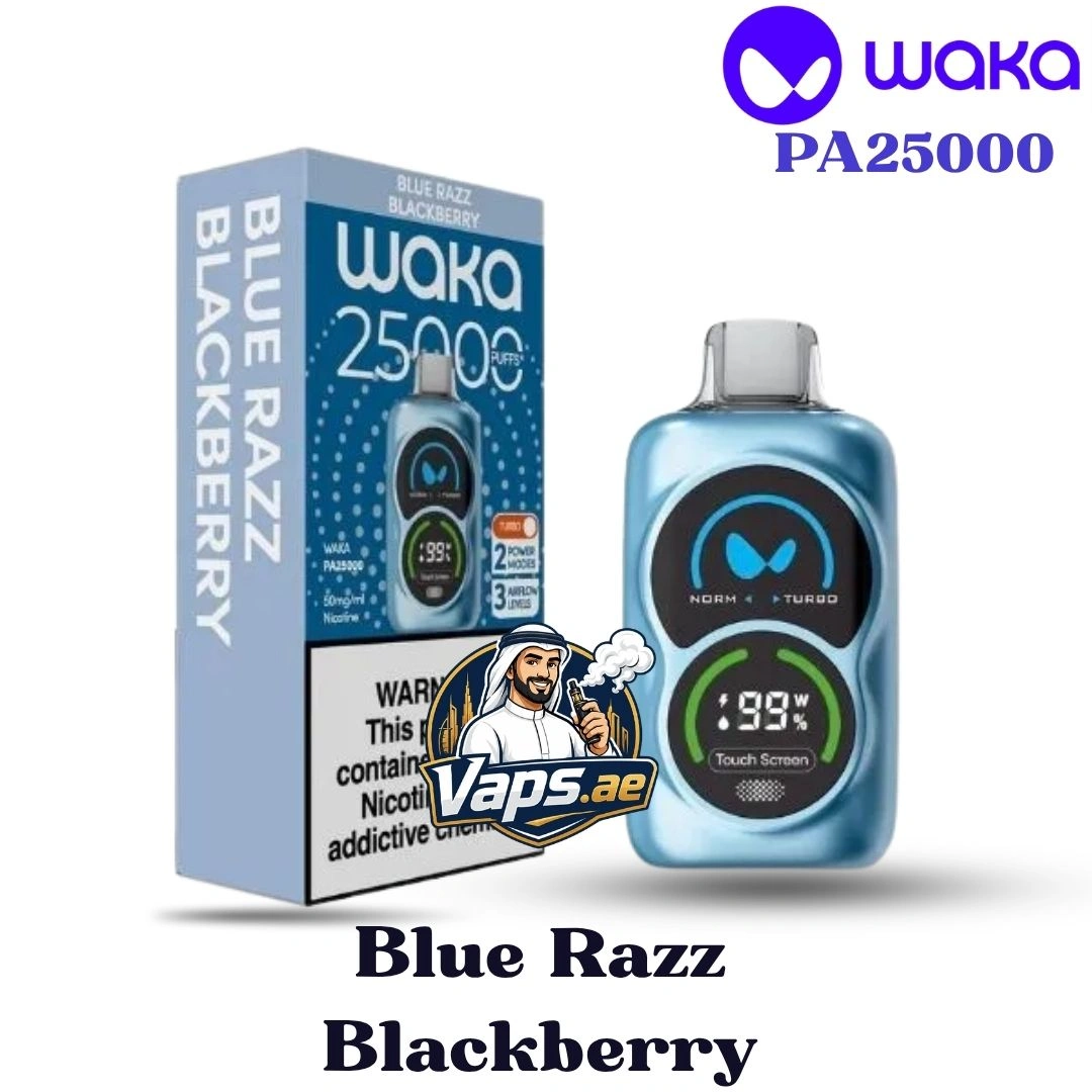 Waka PA25000 Puffs Blue Razz Blackberry