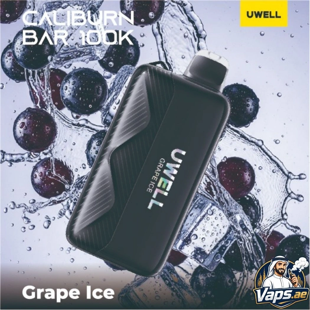 Caliburn Bar 100K Puffs 20mg Grape Ice
