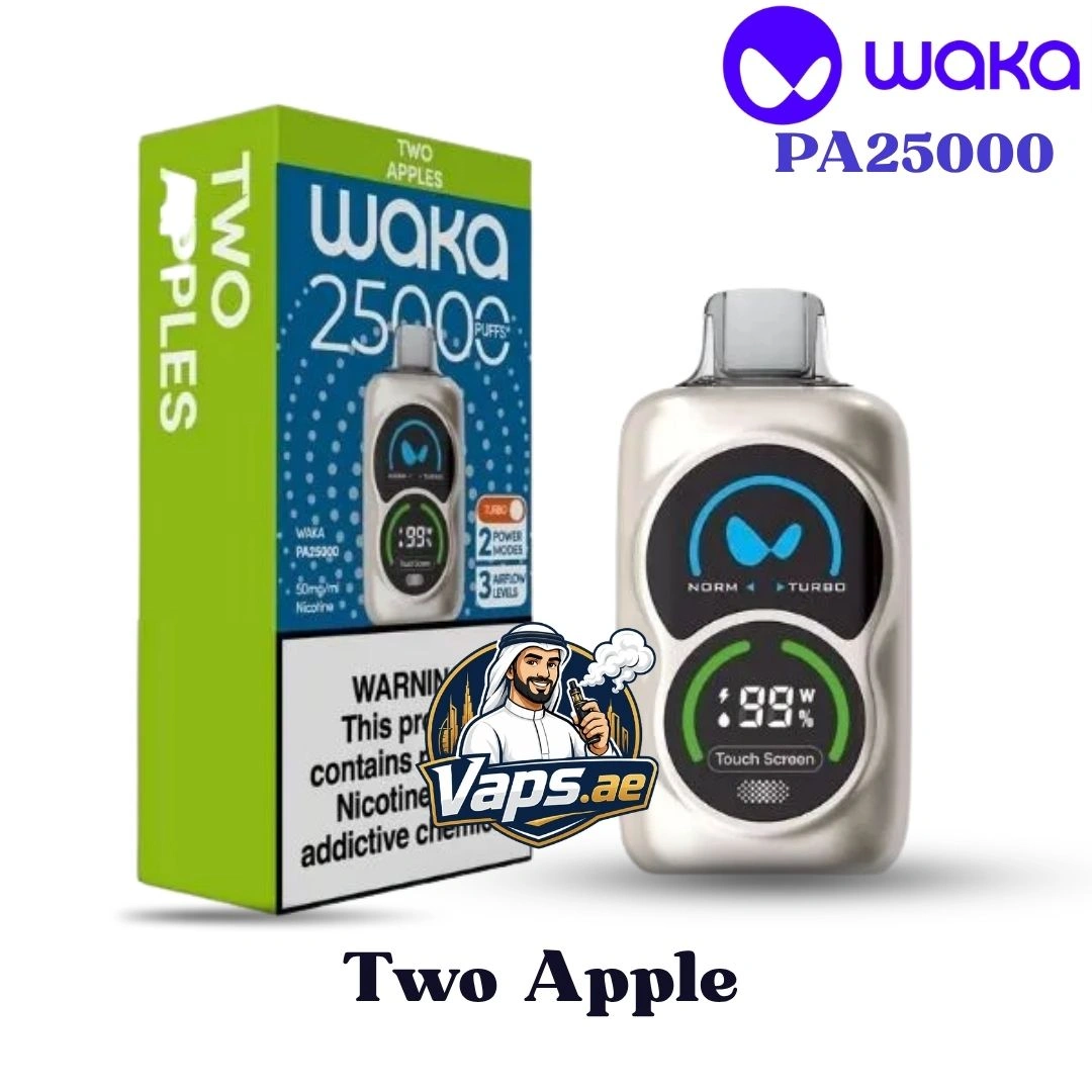 Waka PA25000 Puffs Two Apple