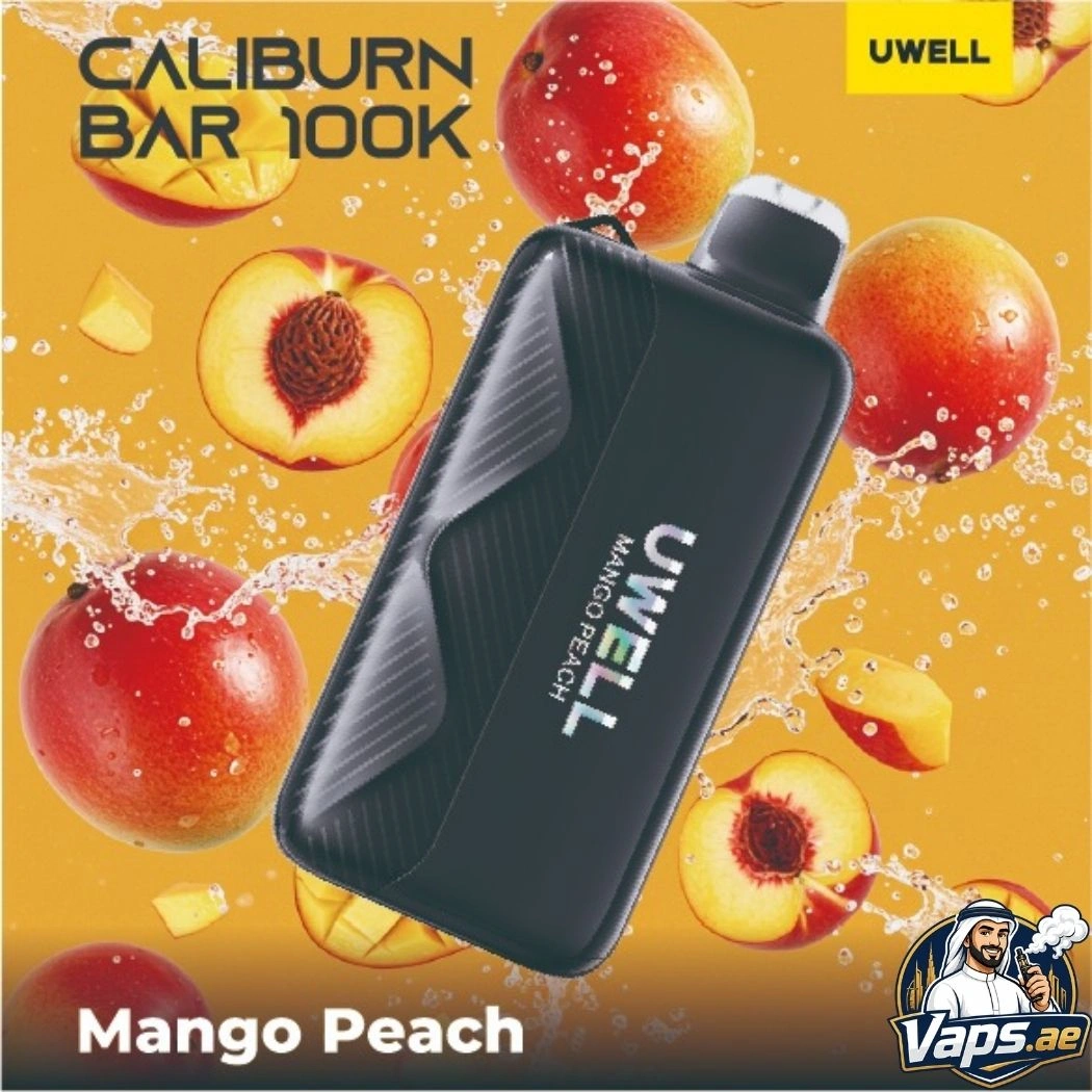 Caliburn Bar 100K Puffs 20mg Mango Peach