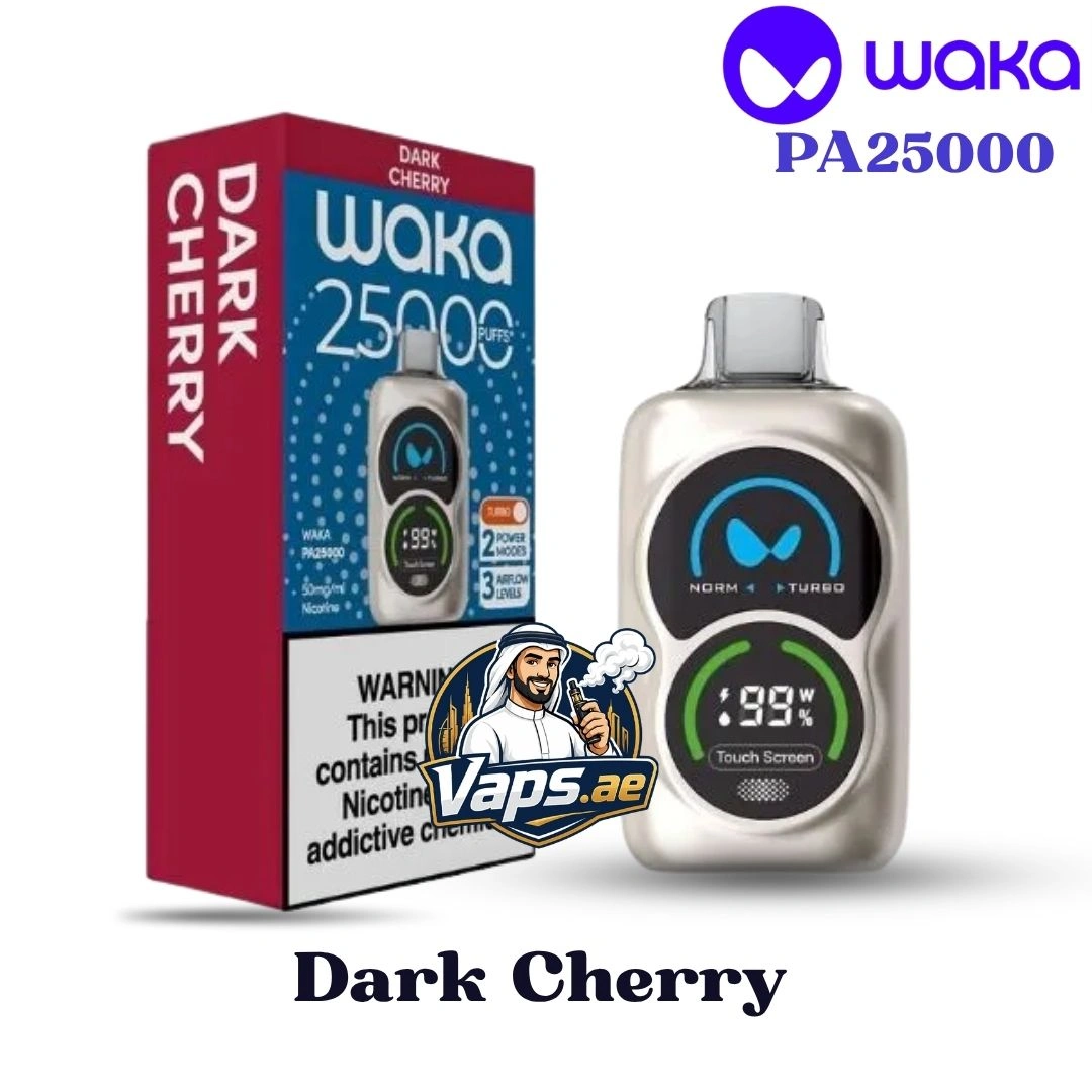 Waka PA25000 Puffs Dark Cherry