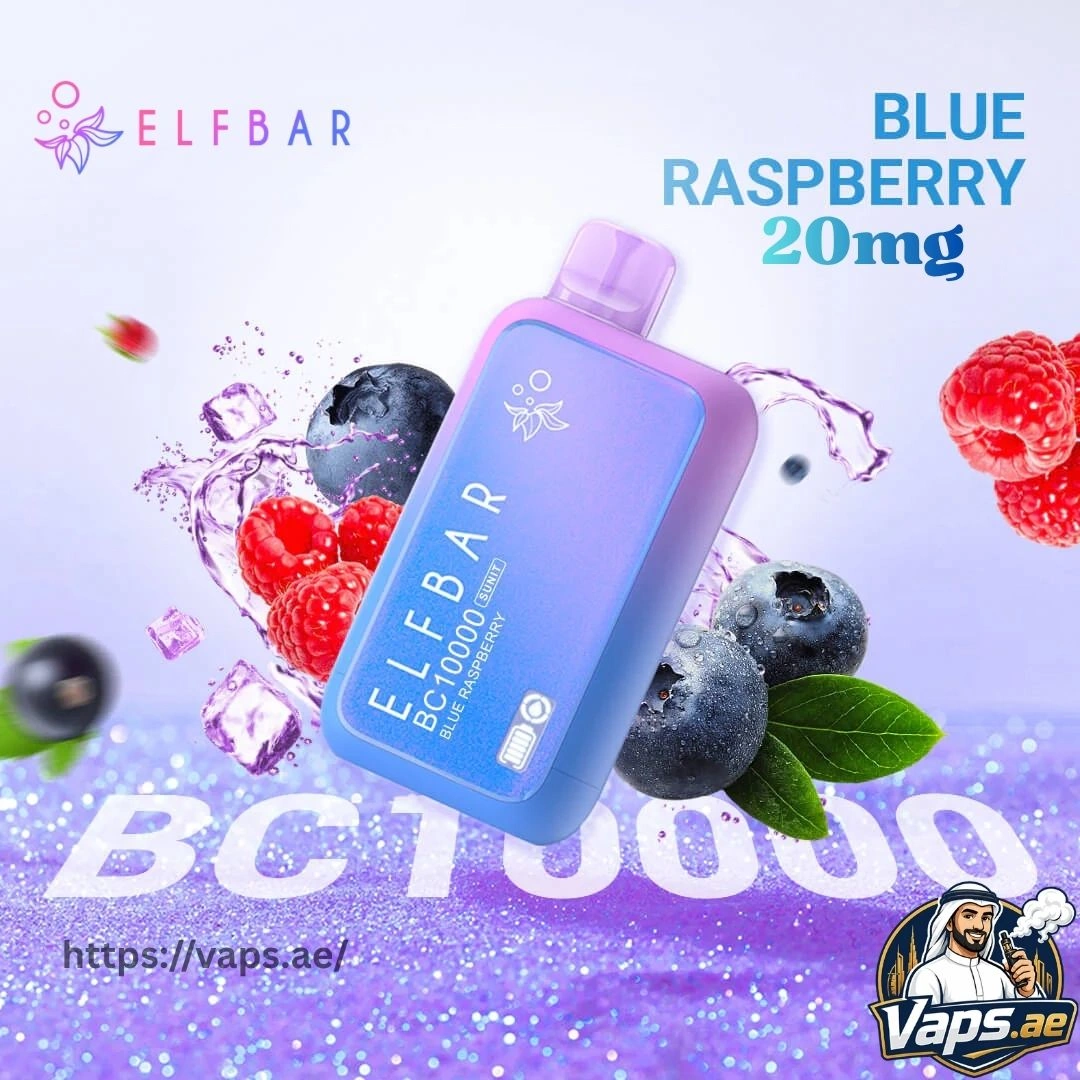 Elfbar BC 10000 Puffs 20mg Blue Raspberry