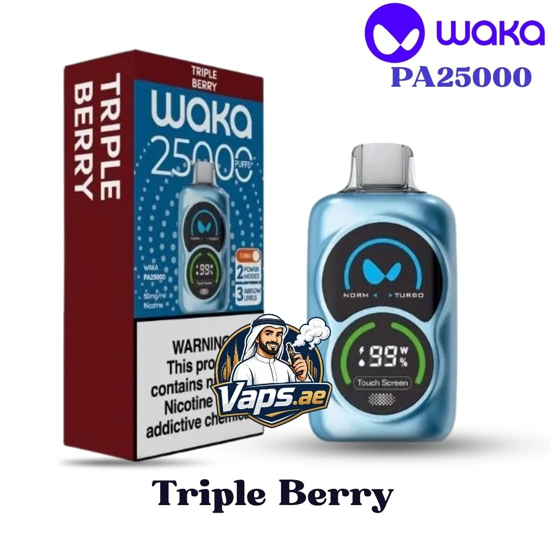 Waka PA25000 Puffs Triple Berry