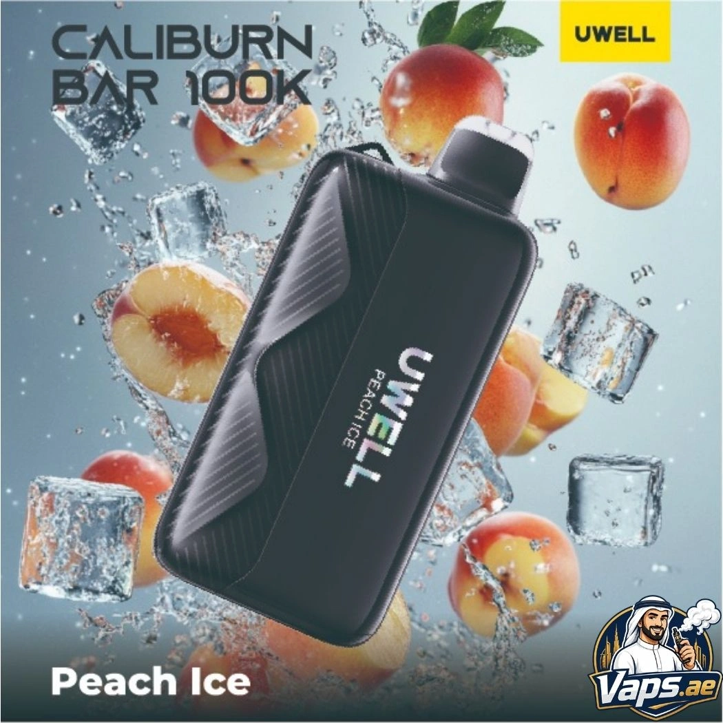 Caliburn Bar 100K Puffs 20mg Peach Ice