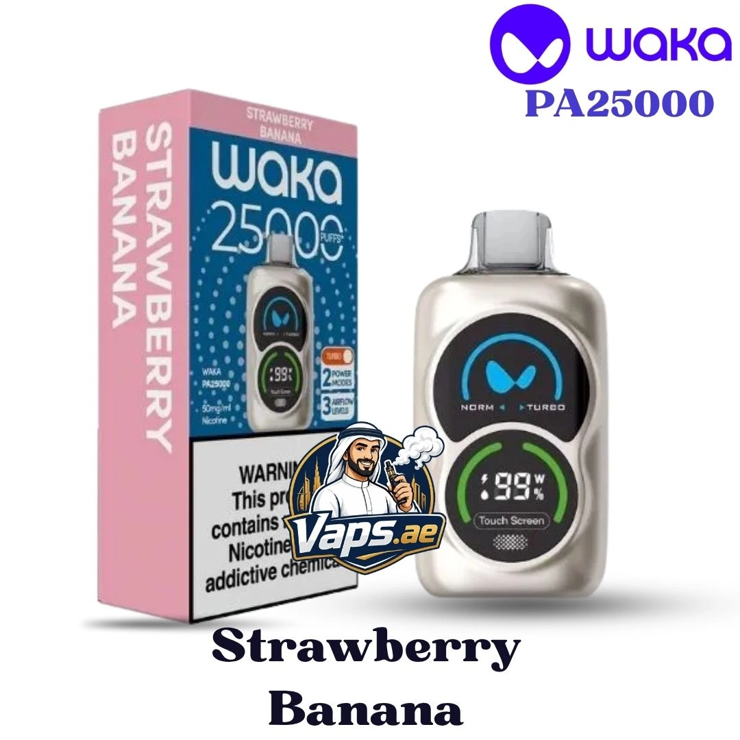 Waka PA25000 Puffs Strawberry Banana