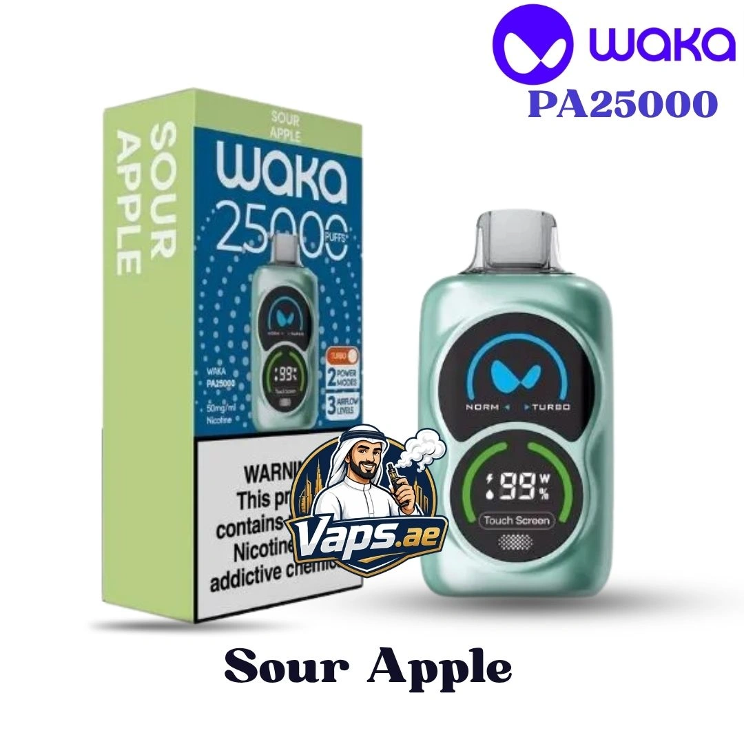 Waka PA25000 Puffs Sour Apple