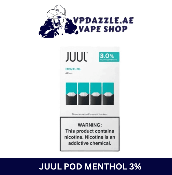 JUUL POD MENTHOL 3%