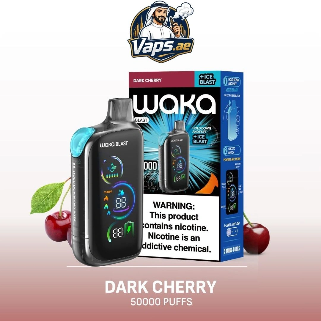Waka Blast 50000 Puffs Dark Cherry