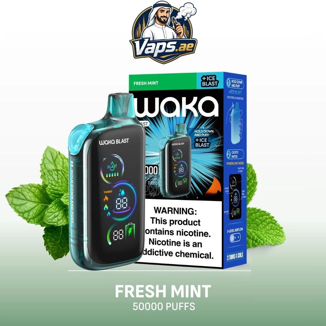 Waka Blast 50000 Puffs Fresh Mint