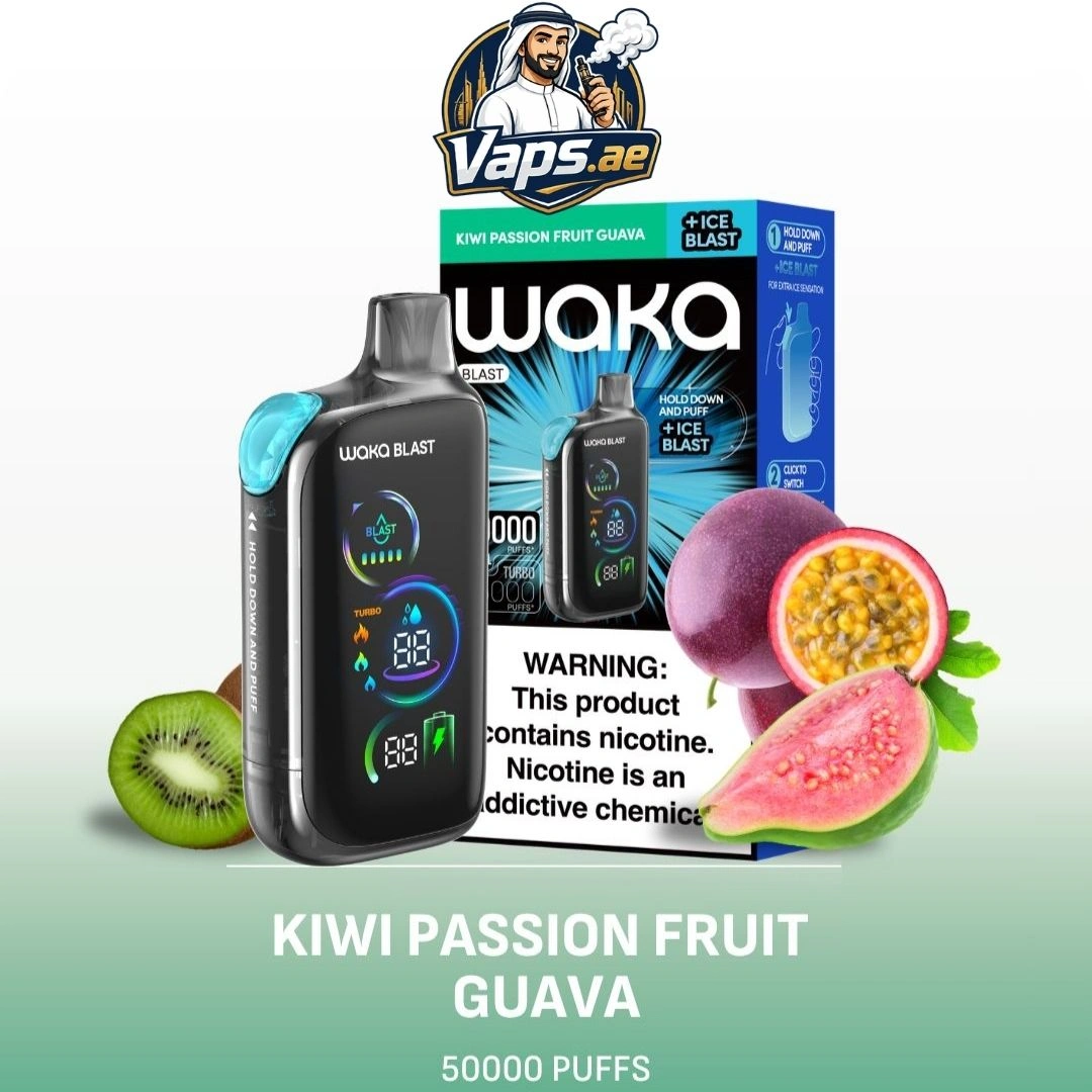 Waka Blast 50000 Puffs Kiwi Passion Fruit Guava
