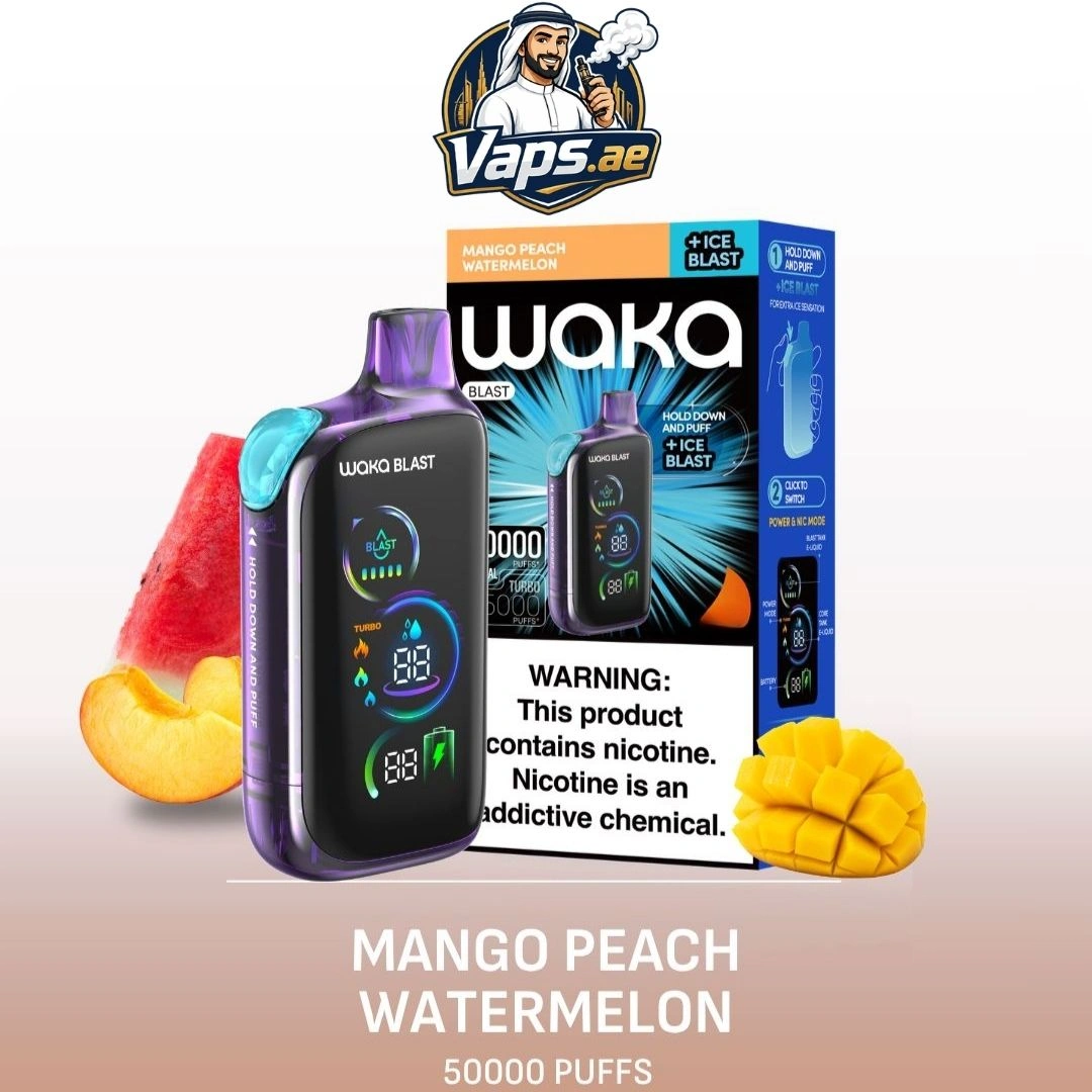 Waka Blast 50000 Puffs Mango Peach Watermelon