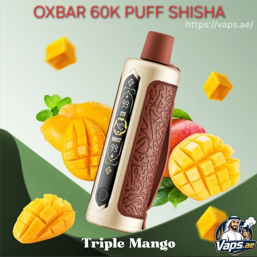 Oxbar Shisha 60000 Puffs Triple Mango