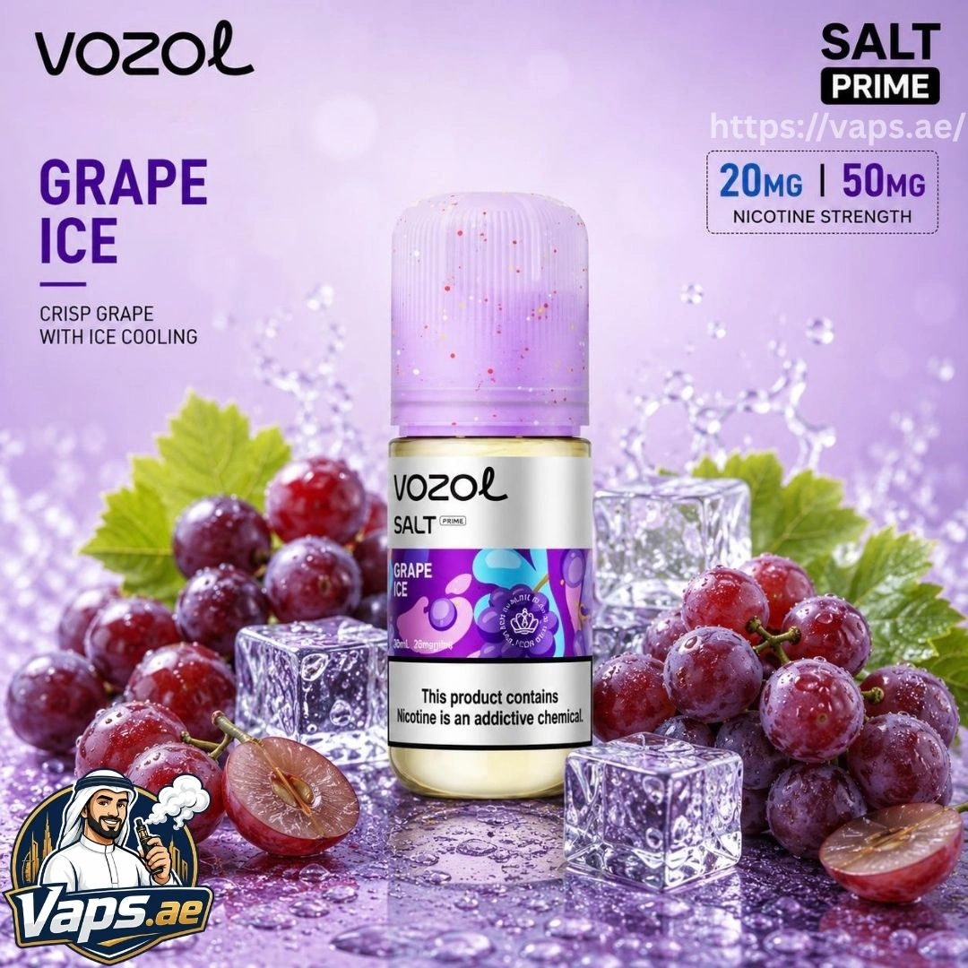 Vozol Salt Prime 30ml E-Liquid Grape Ice