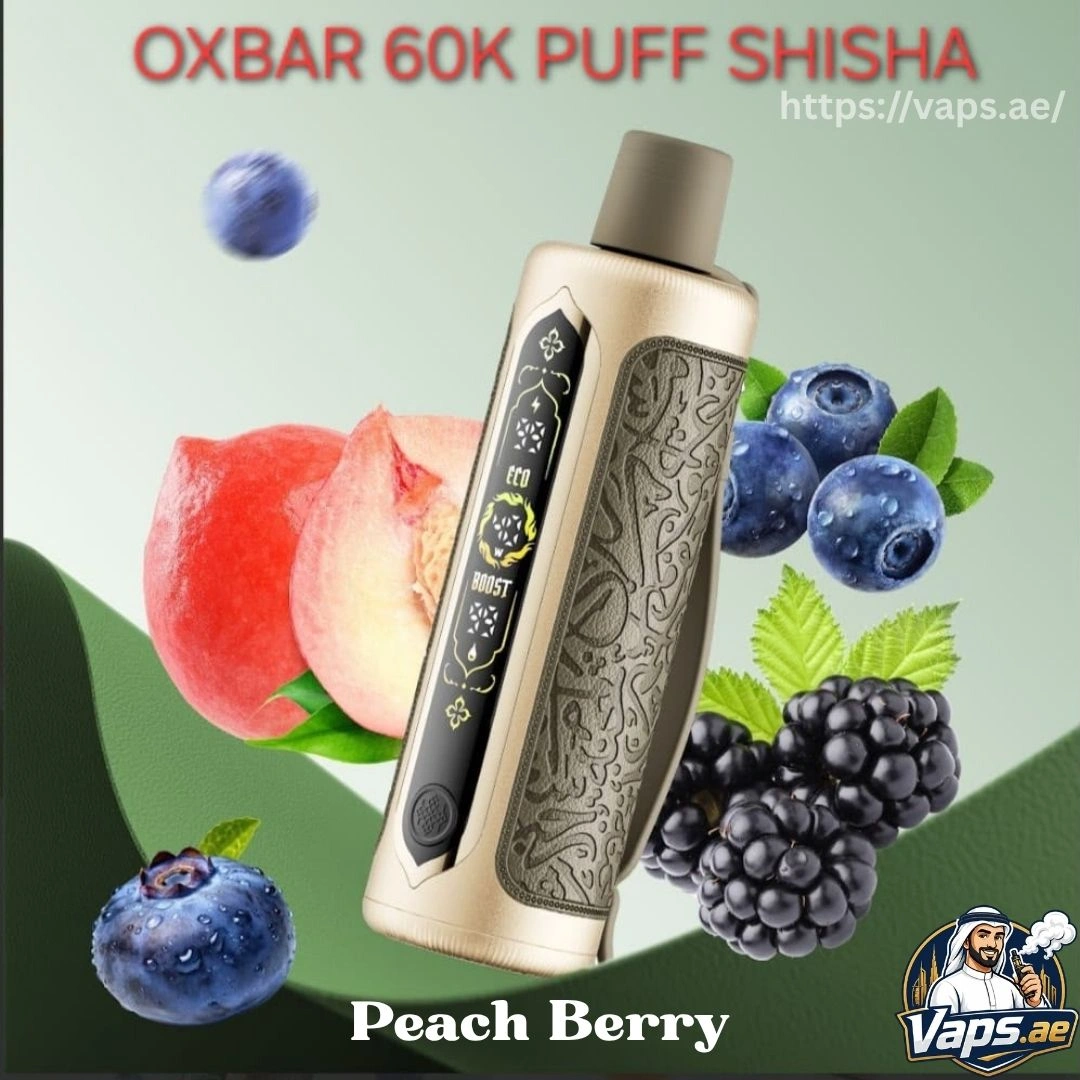 Oxbar Shisha 60000 Puffs Peach Berry