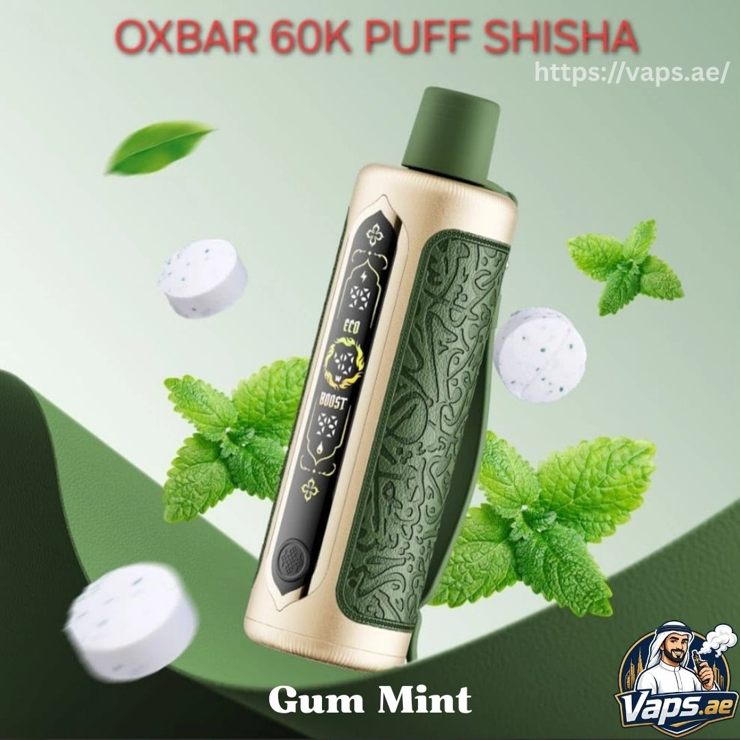 Oxbar Shisha 60000 Puffs Gum Mint