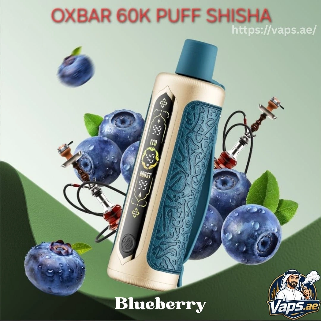 Oxbar Shisha 60000 Puffs Blueberry