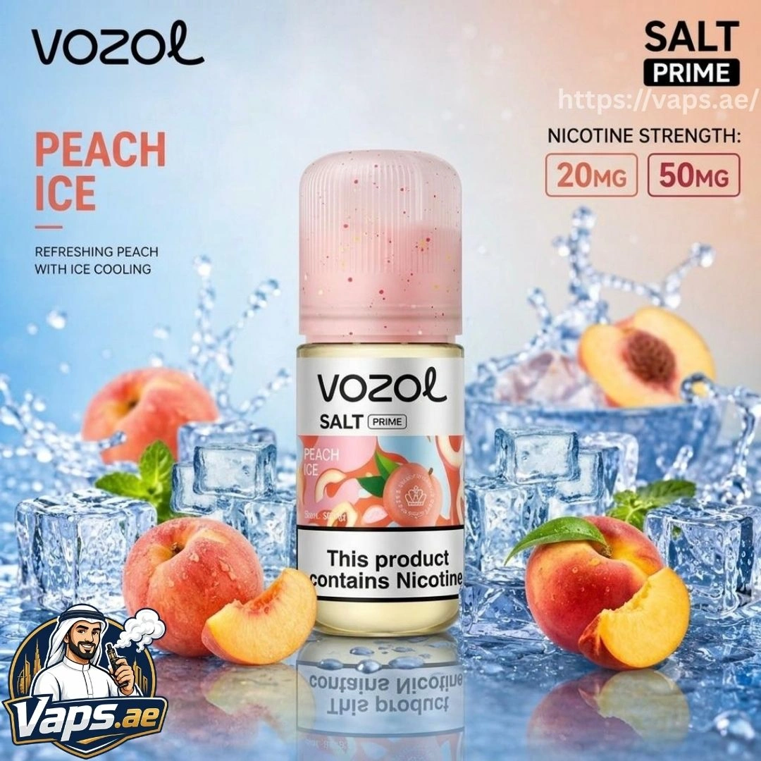Vozol Salt Prime 30ml E-Liquid Peach Ice