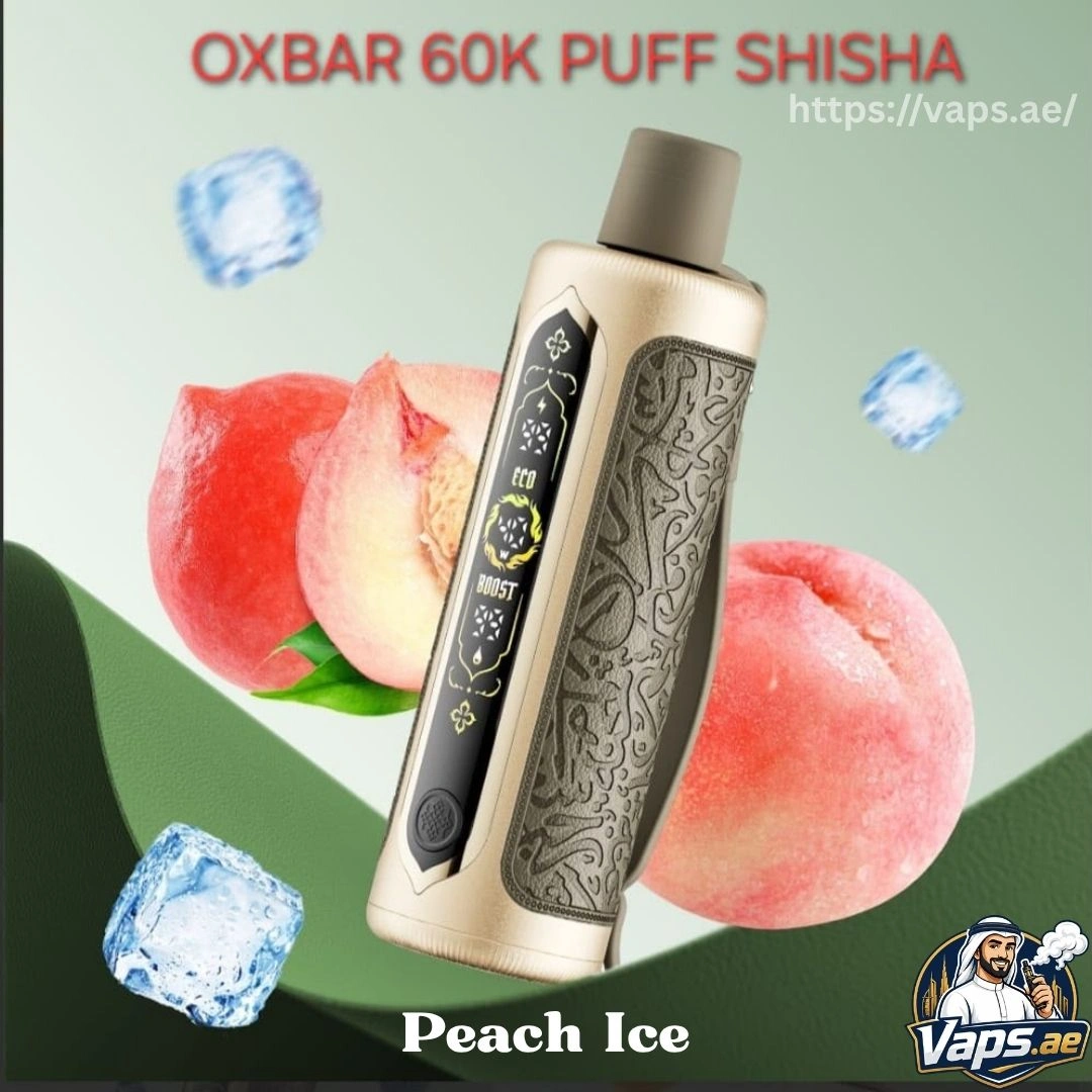 Oxbar Shisha 60000 Puffs Peach Ice