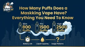 How Many Puffs Does a Maskking Vape Have