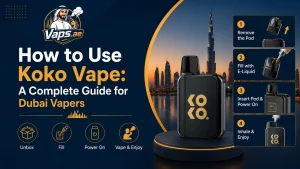 How to Use Koko Vape