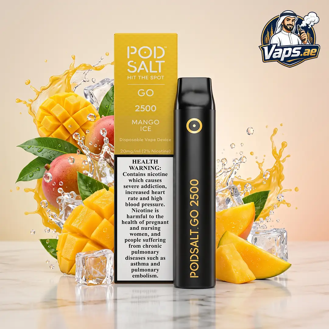 PodSalt Go 2500 Puffs Disposable Vape
