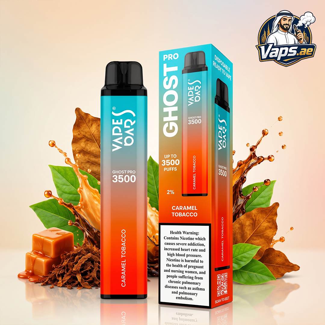 Vapes Bars Ghost Pro 3500 Puffs 20mg Nicotine Disposable Vape in UAE