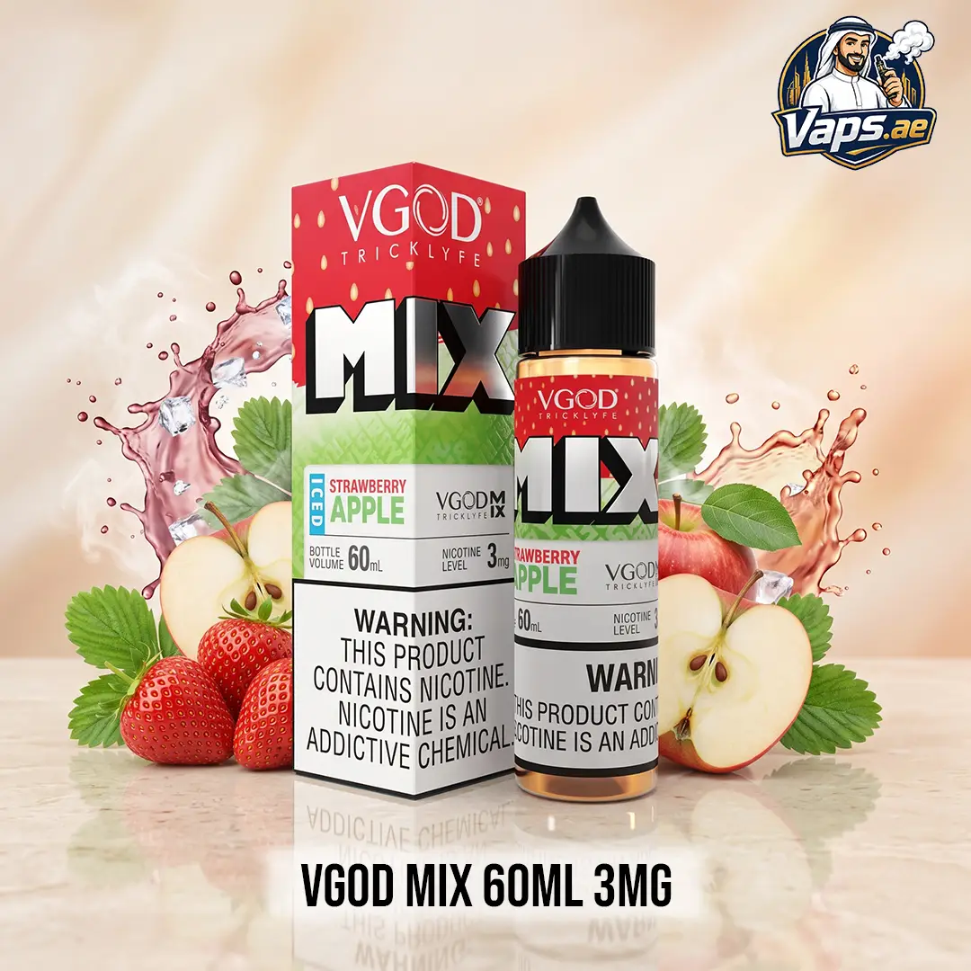 VGOD Mix 60ml 3mg Freebase E-Liquid in UAE