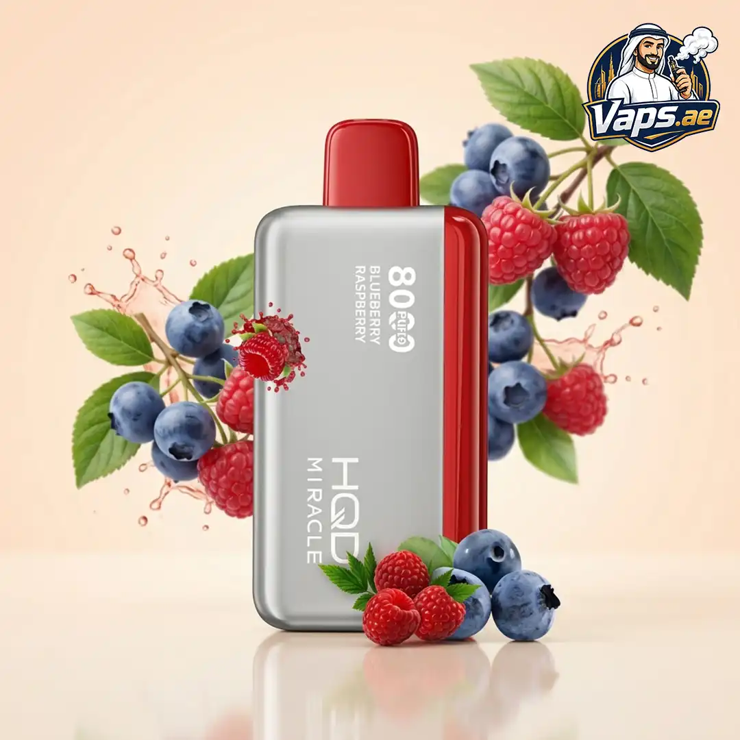 HQD Miracle 8000 Puffs Zero Nicotine 0mg Disposable Vape in UAE