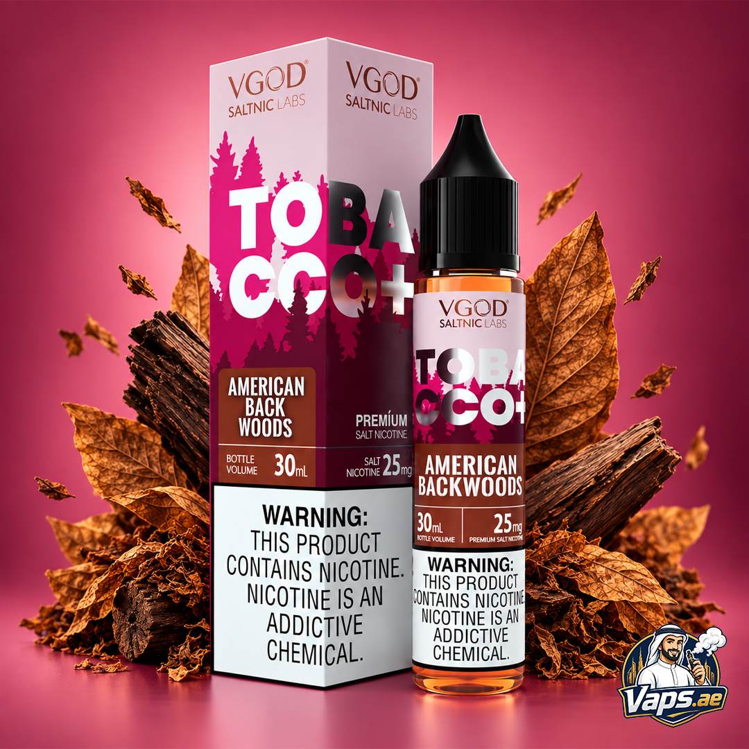 VGOD Tobacco Plus Saltnic 30ml E-Liquid 25mg & 50mg - Image 5