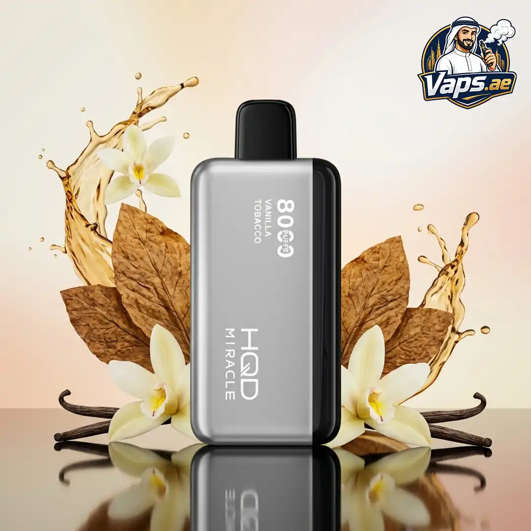 HQD Miracle 8000 Puffs Zero Nicotine 0mg Disposable Vape in UAE
