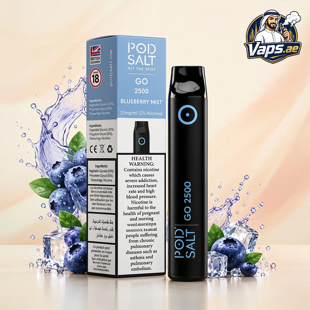 PodSalt Go 2500 Puffs Disposable Vape