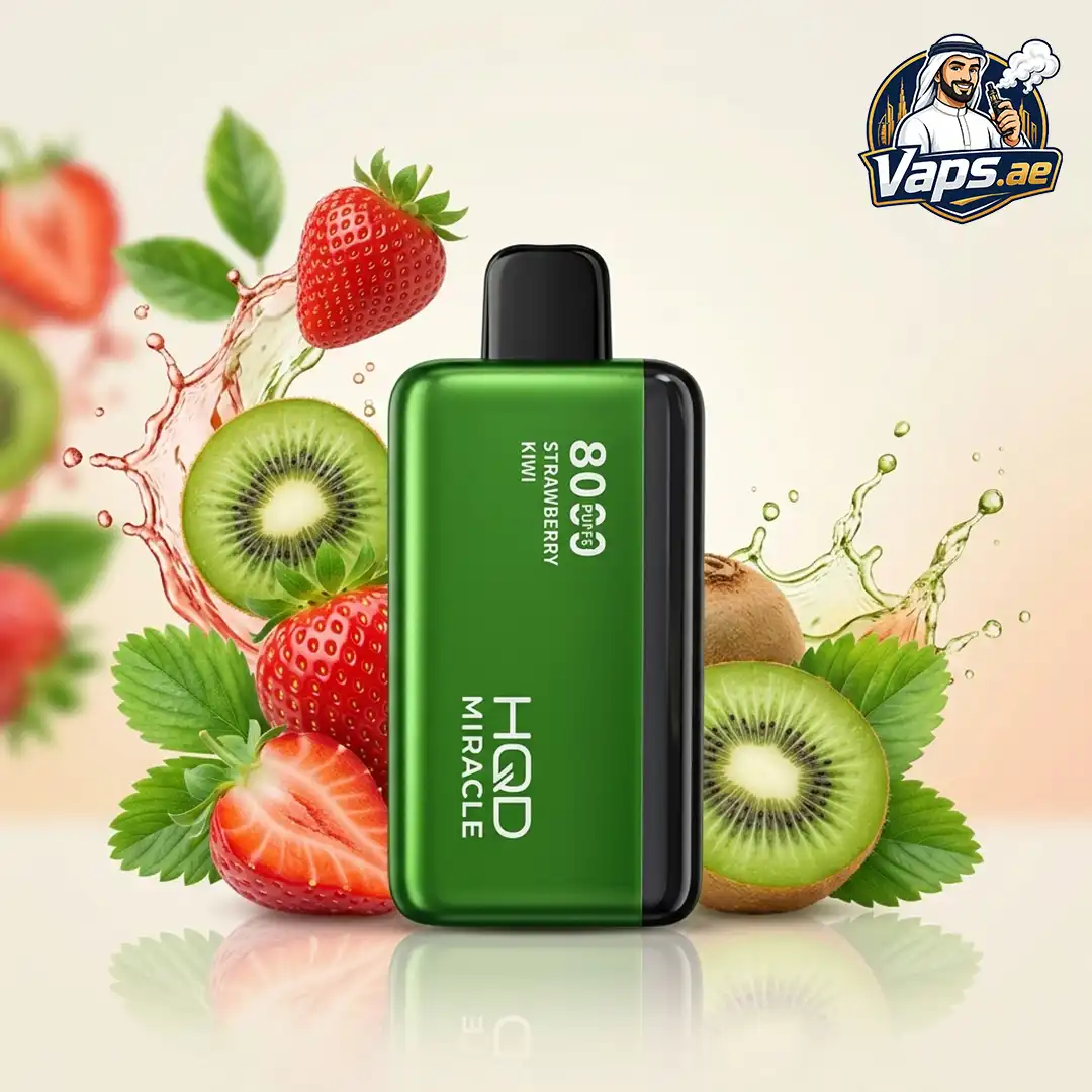 HQD Miracle 8000 Puffs Zero Nicotine 0mg Disposable Vape in UAE