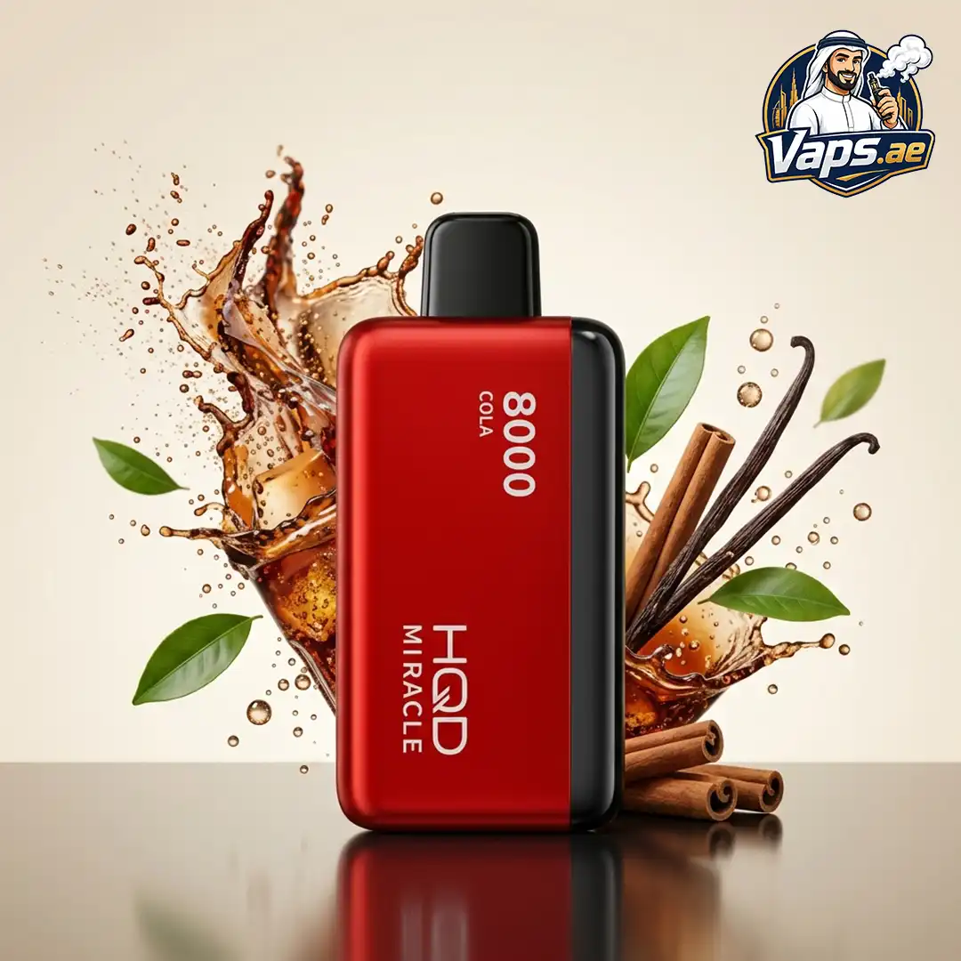 HQD Miracle 8000 Puffs Zero Nicotine 0mg Disposable Vape in UAE